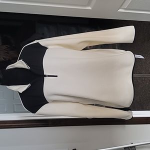 Zyia Cream Fleece 1/4 Zip Sweater (XXL)